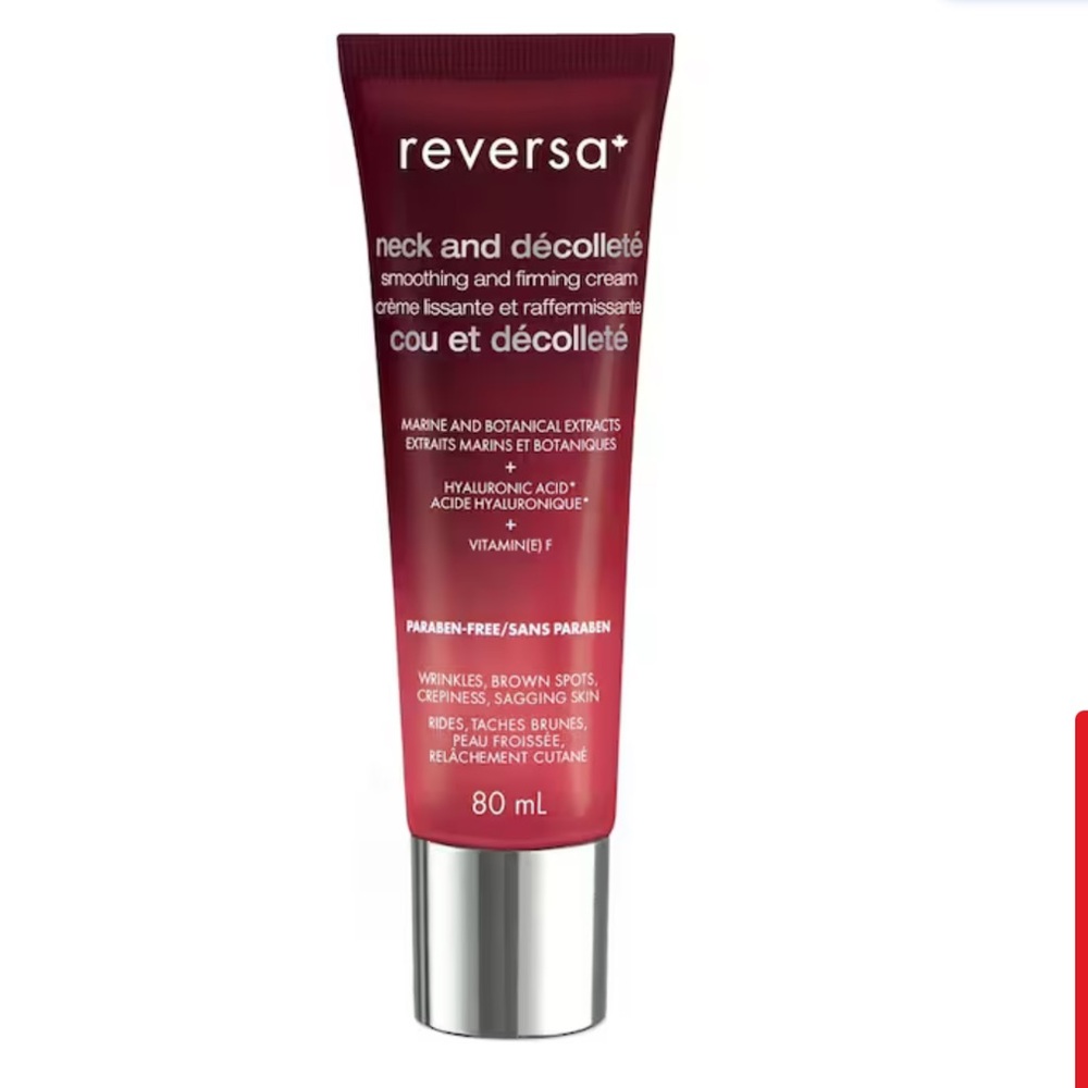 Reversa neck and décolleté smoothing and firming cream